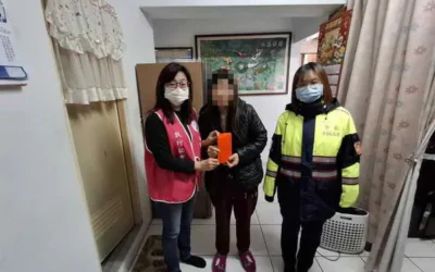斗六暖警關懷轄內弱勢家庭　協助轉介暫度難關